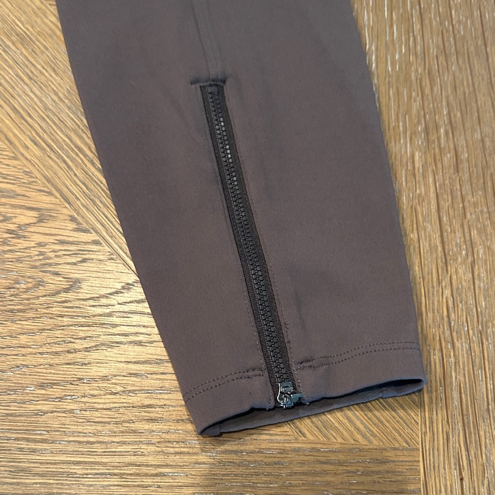 Athleta Brown Track Pants with Zipper Pockets - Picture 4 of 4